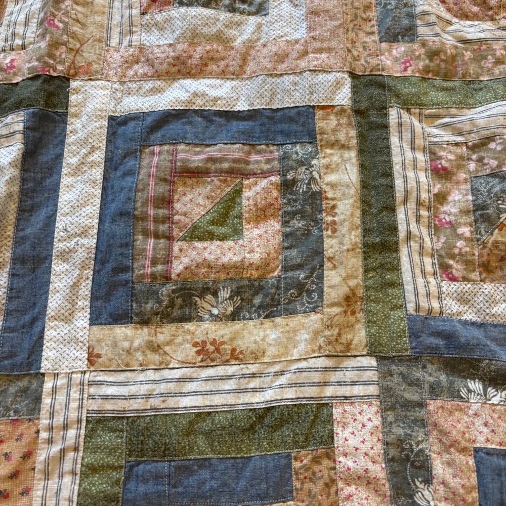 Polo Ralph Lauren Mens XL Patchwork Log Cabin Quilt Button Down Shirt Multicolor - Picture 8 of 11